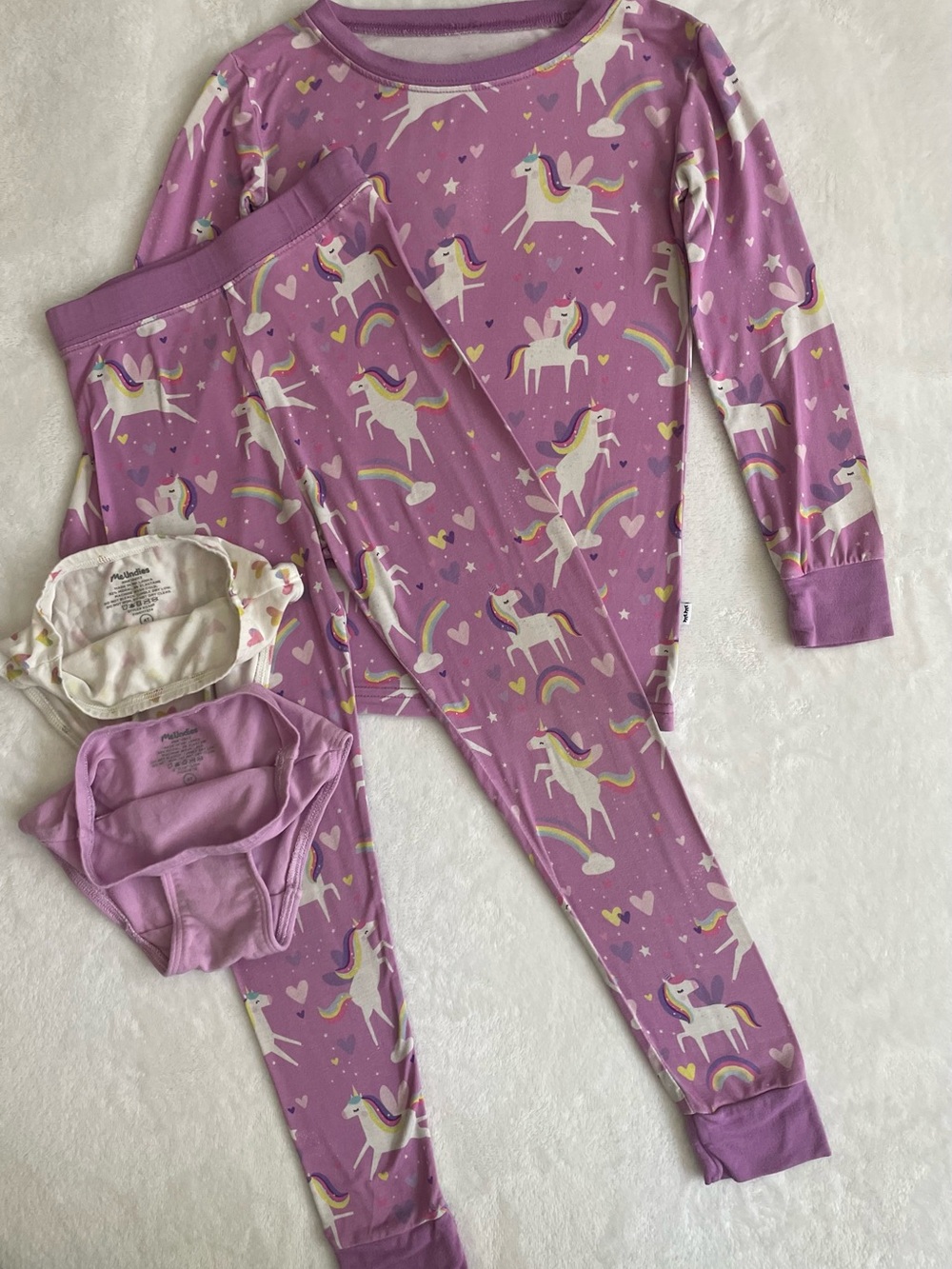 Little Sleepies Bamboo Pajama Set & MeUndies